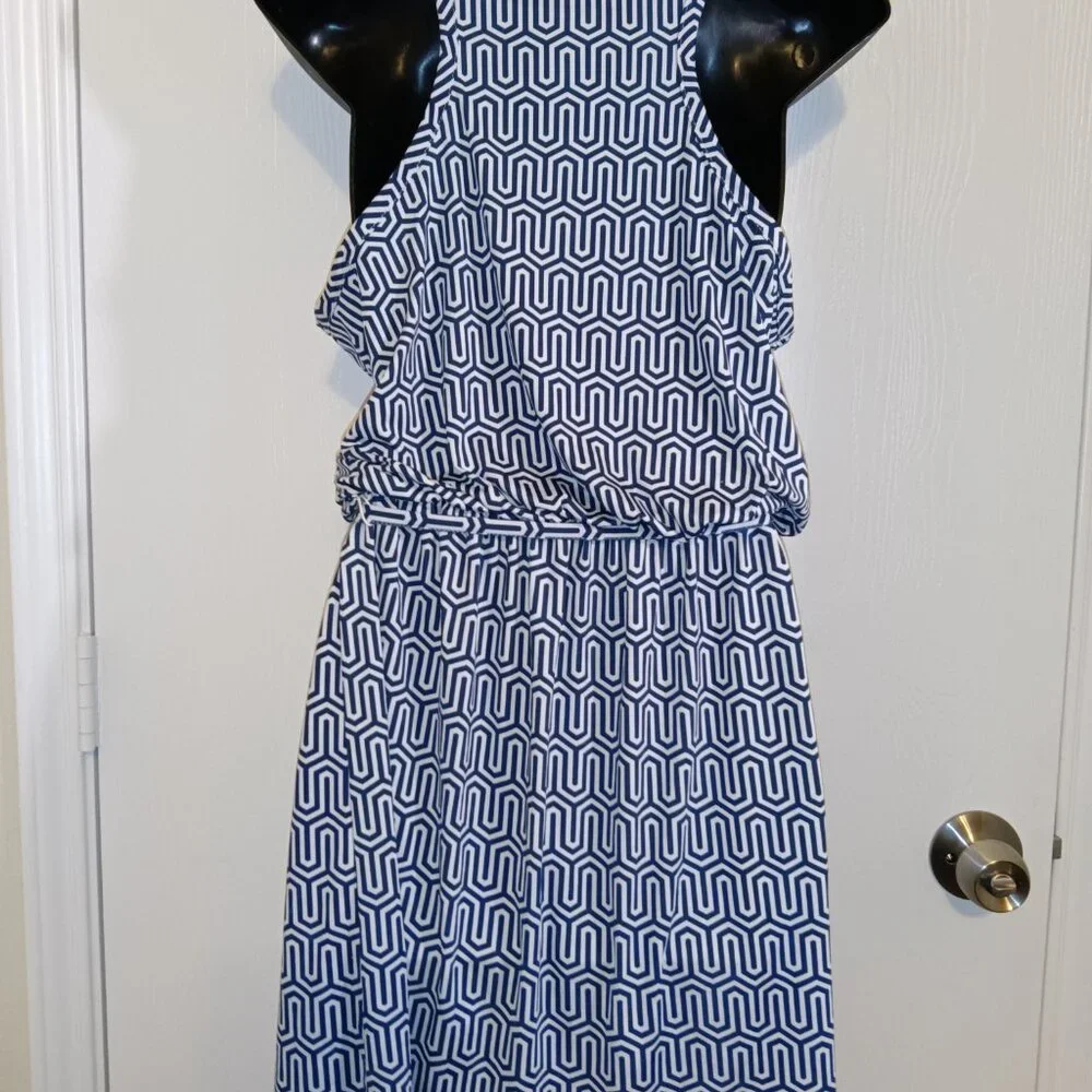 Blue & White Designs Mud Pie Dress - Picture 2 of 5